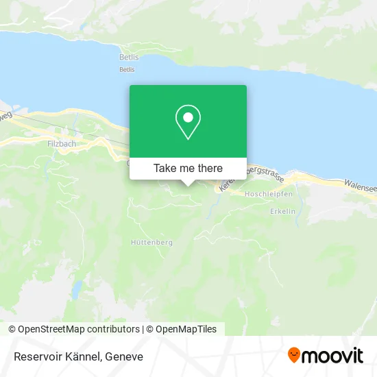 Reservoir Kännel plan