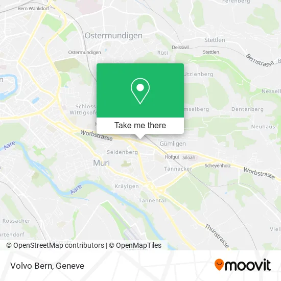 Volvo Bern map