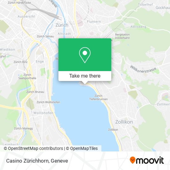 Casino Zürichhorn map