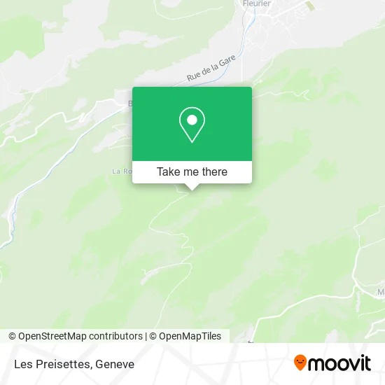 Les Preisettes map