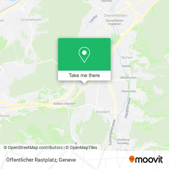 Öffentlicher Rastplatz map