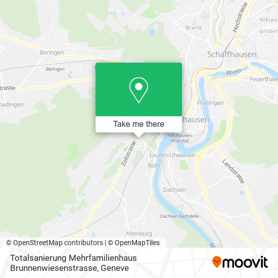 Totalsanierung Mehrfamilienhaus Brunnenwiesenstrasse map