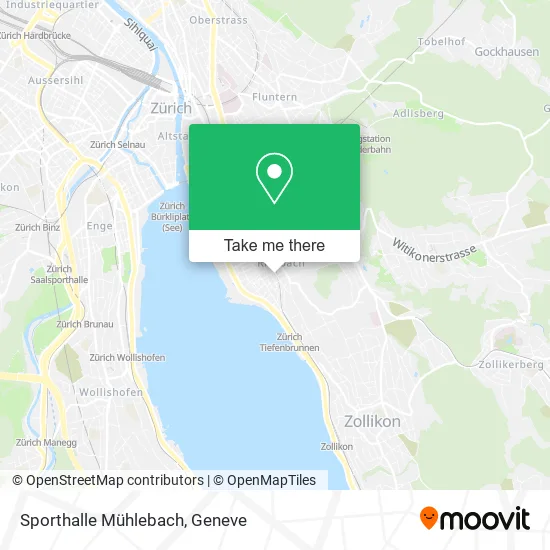 Sporthalle Mühlebach map