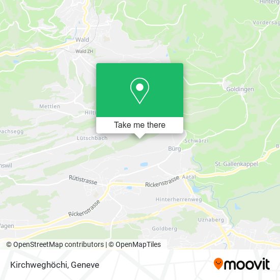 Kirchweghöchi map