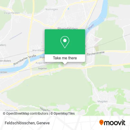 Feldschlösschen map