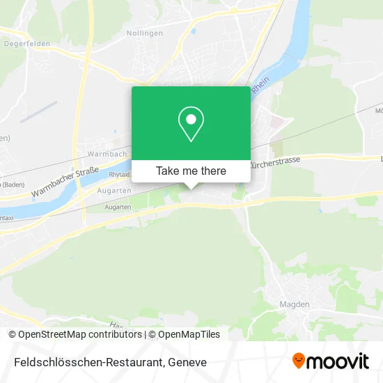 Feldschlösschen-Restaurant map
