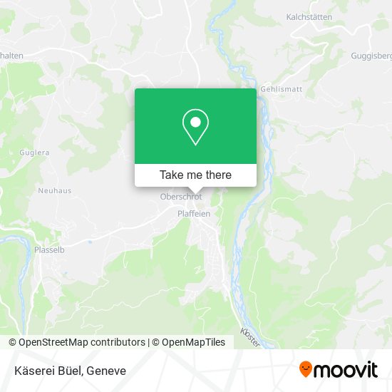 Käserei Büel map