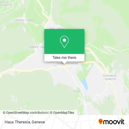 Haus Theresia map