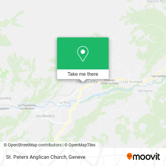 St. Peters Anglican Church map
