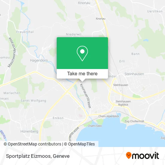 Sportplatz Eizmoos map