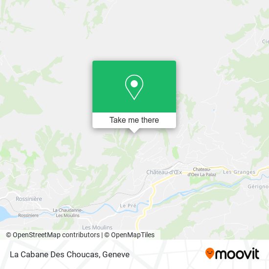 La Cabane Des Choucas map