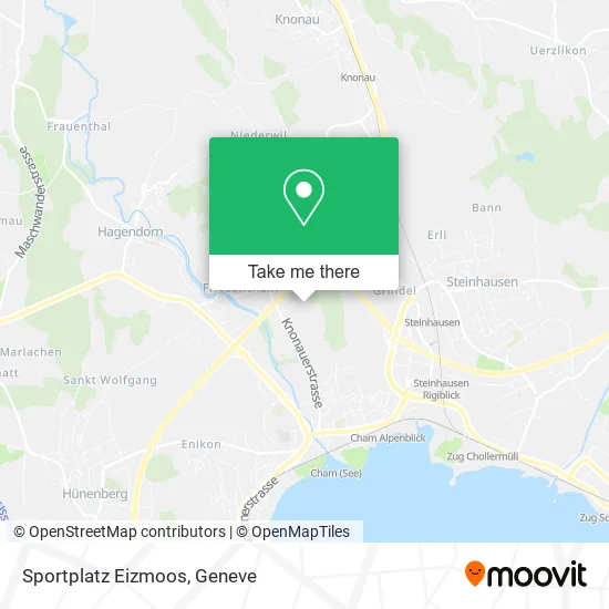 Sportplatz Eizmoos map