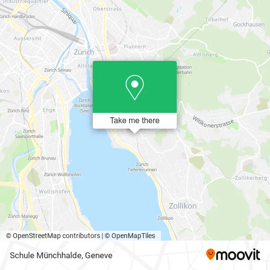 Schule Münchhalde map