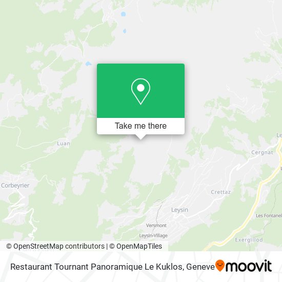 Restaurant Tournant Panoramique Le Kuklos map