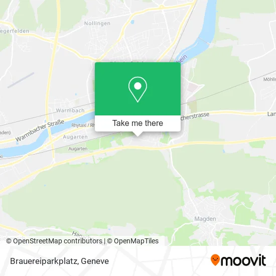 Brauereiparkplatz map