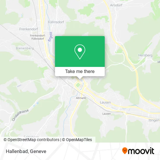 Hallenbad map