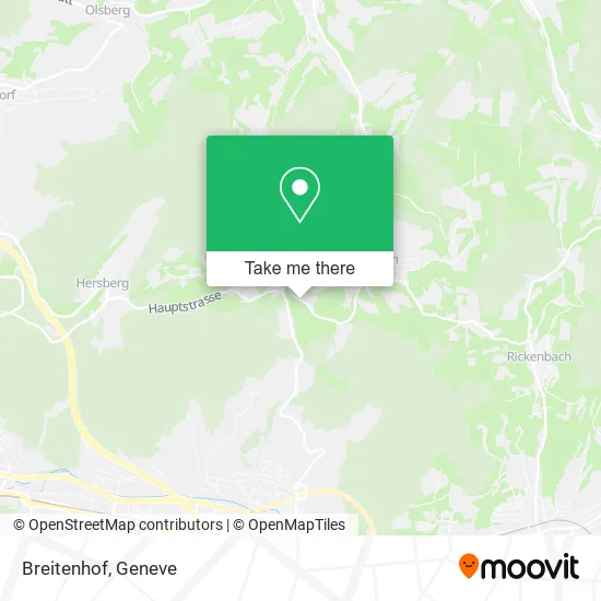 Breitenhof map