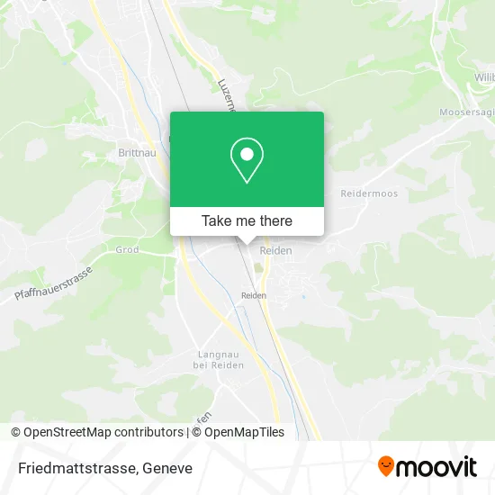 Friedmattstrasse map