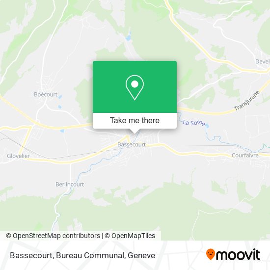 Bassecourt, Bureau Communal map