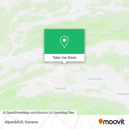 Alpenblick map