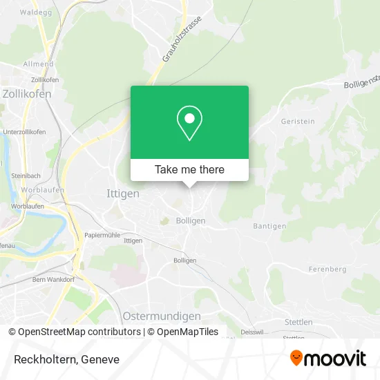 Reckholtern map