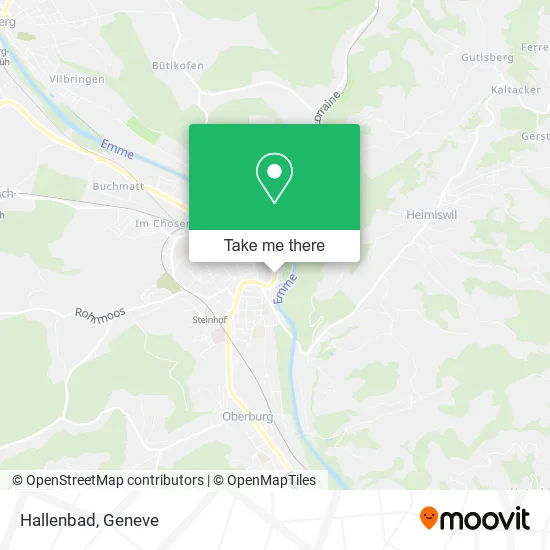 Hallenbad map