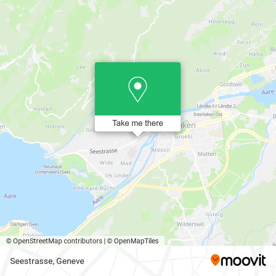 Seestrasse map