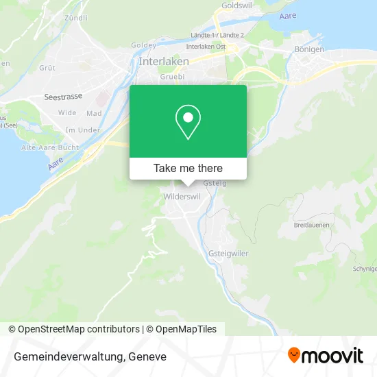 Gemeindeverwaltung map