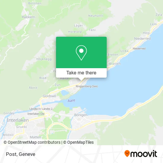 Post map