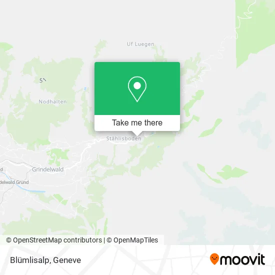 Blümlisalp map
