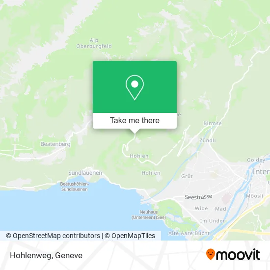 Hohlenweg map