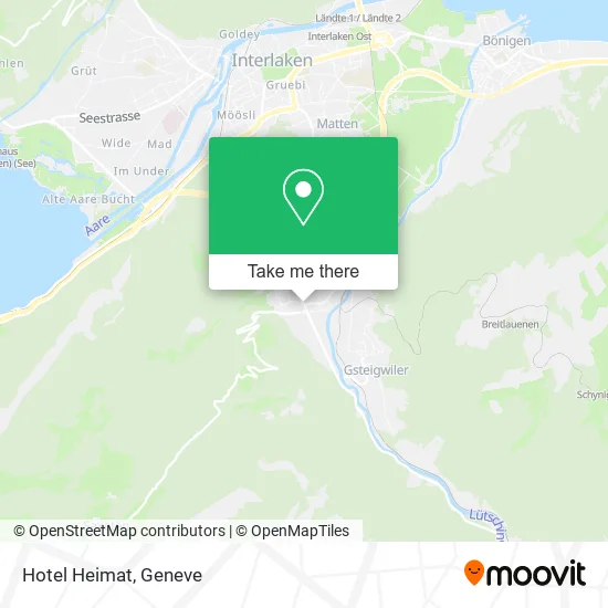 Hotel Heimat map
