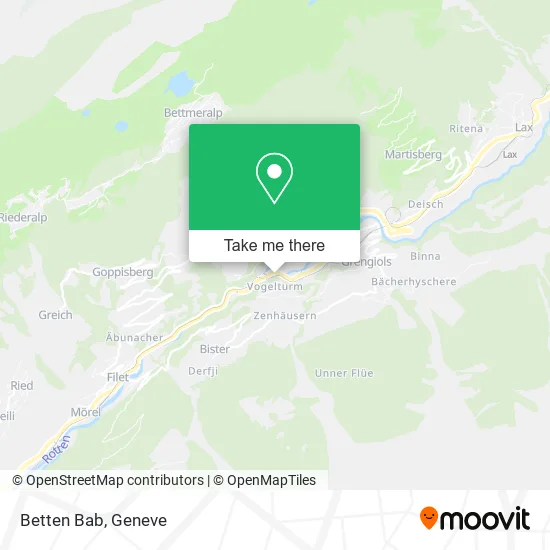 Betten Bab map