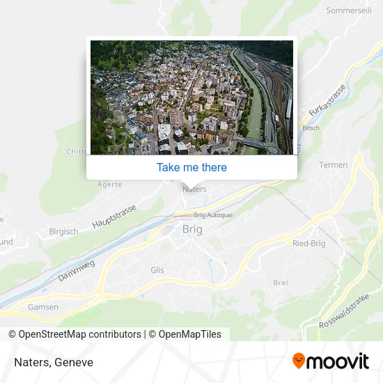 Naters map