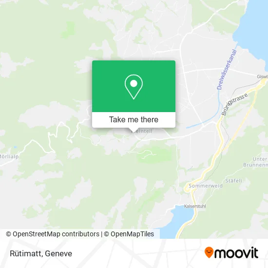 Rütimatt map