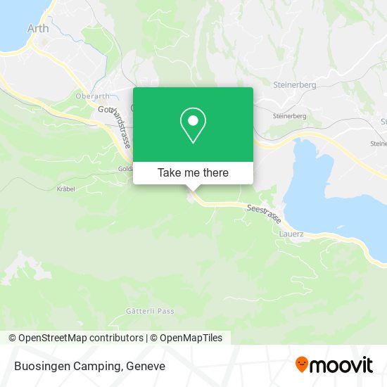 Buosingen Camping map