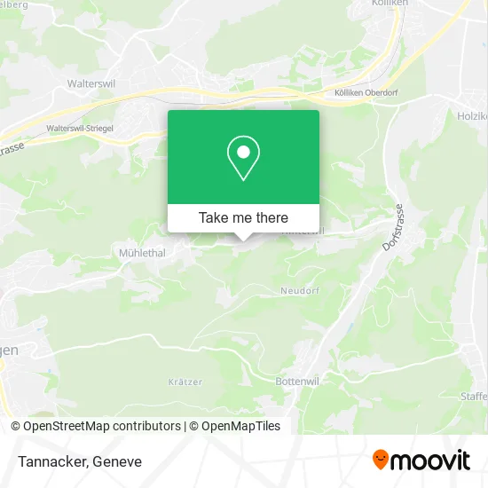 Tannacker map