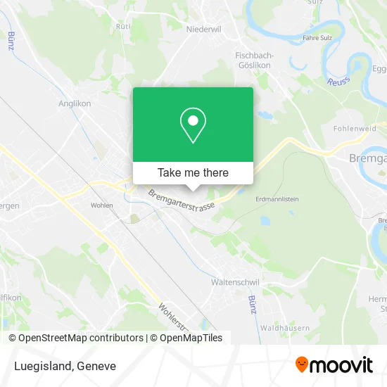 Luegisland map