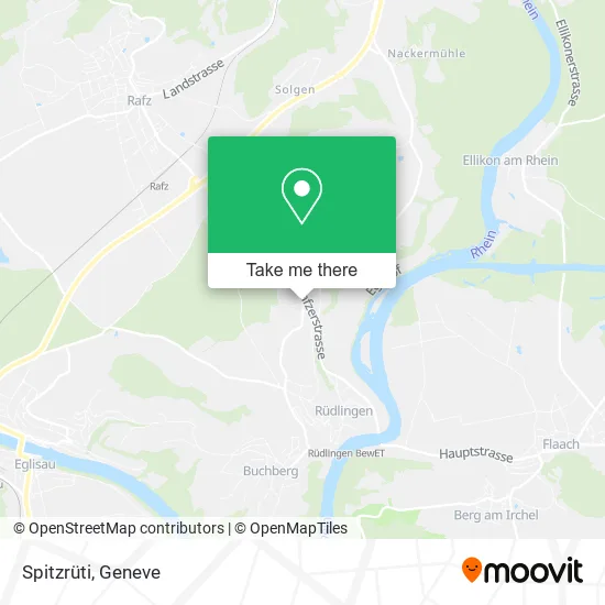 Spitzrüti map