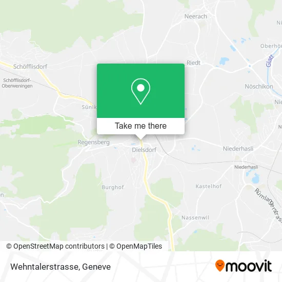 Wehntalerstrasse map