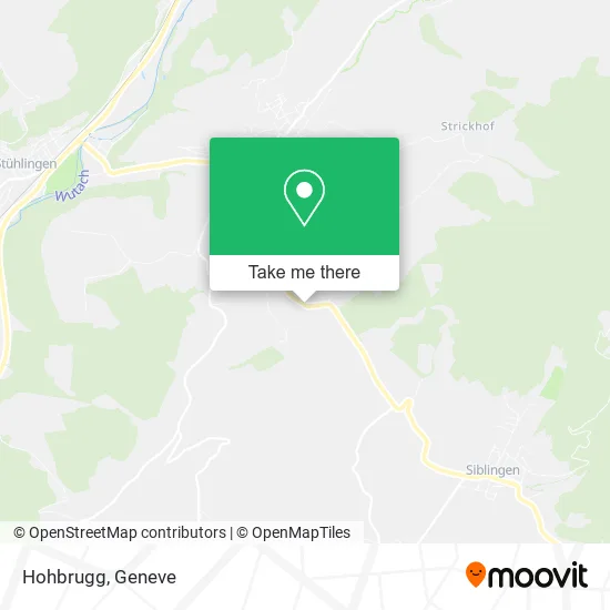 Hohbrugg map