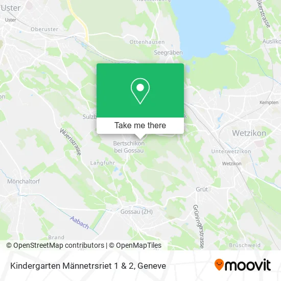 Kindergarten Männetrsriet 1 & 2 map