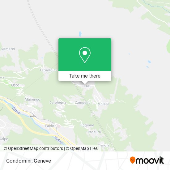 Condomini map