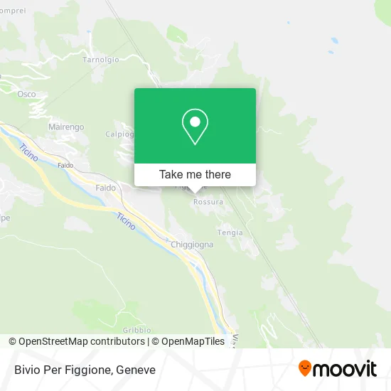 Bivio Per Figgione map