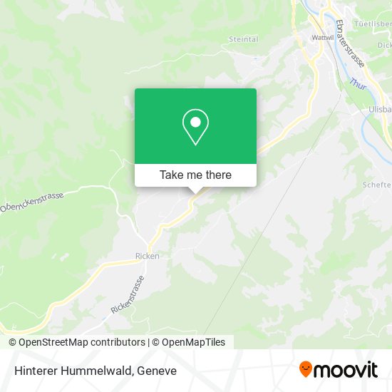 Hinterer Hummelwald map