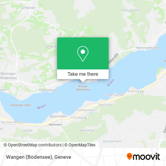 Wangen (Bodensee) map