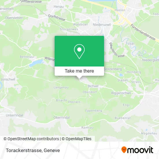 Torackerstrasse map
