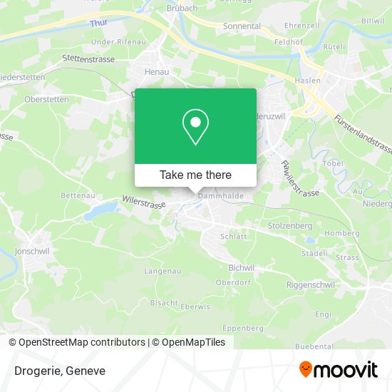 Drogerie map