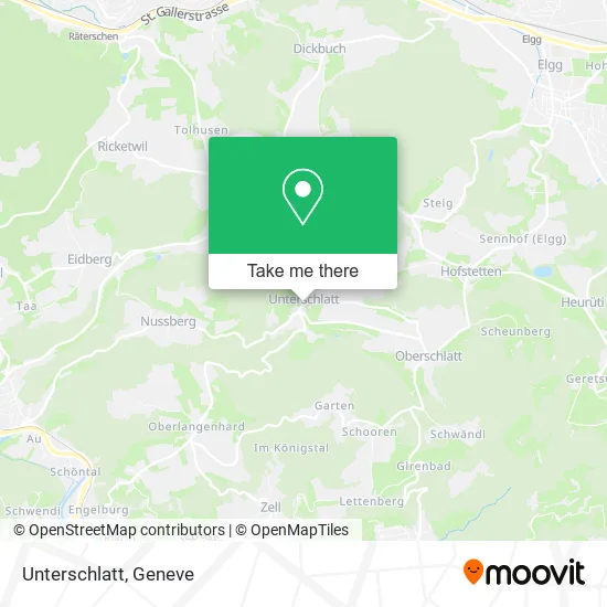 Unterschlatt map