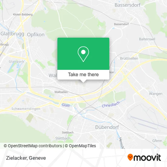 Zielacker map